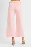 Lina Wide Leg Jean in Pink