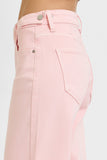 Lina Wide Leg Jean in Pink