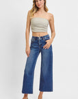 Melissa Mid Rise Crop Jean