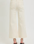 Airy Crop Ivory Jean