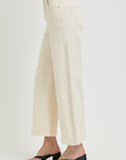 Airy Crop Ivory Jean
