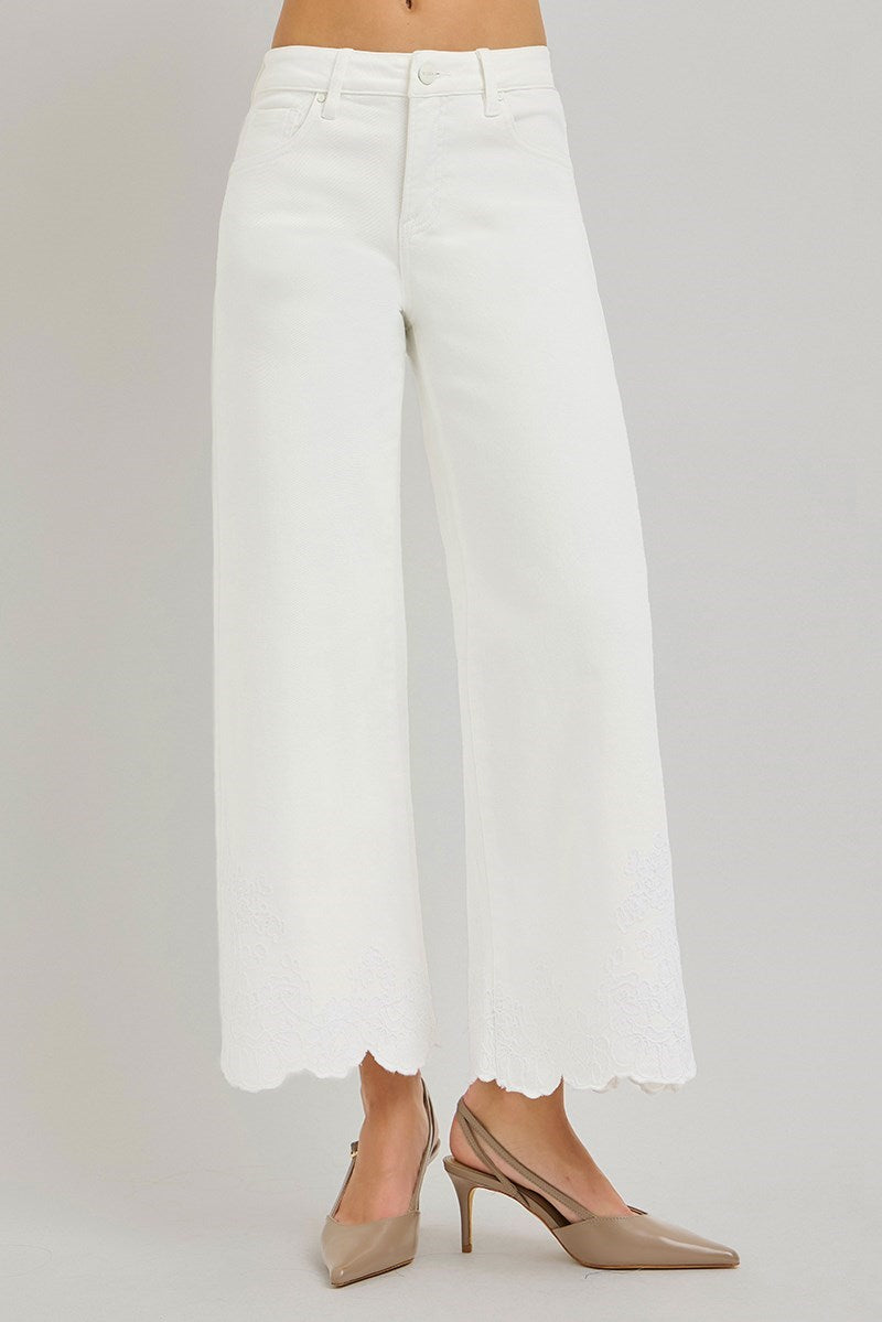 Francesca Embroidered Jean