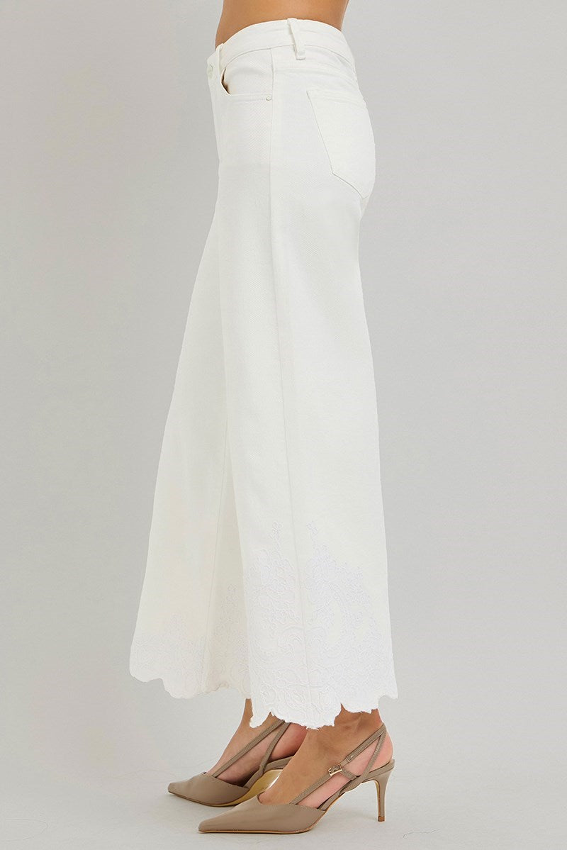Francesca Embroidered Jean