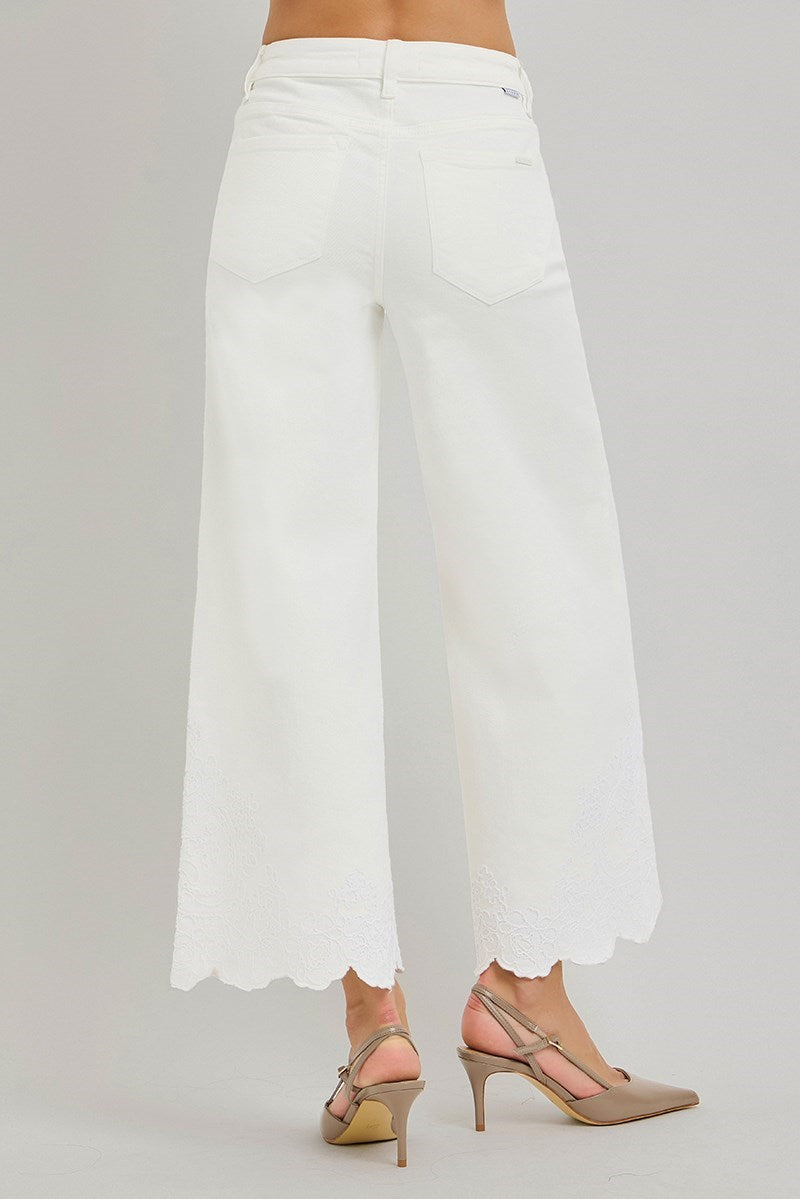 Francesca Embroidered Jean