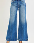 Keli Creased Line Flared Jean