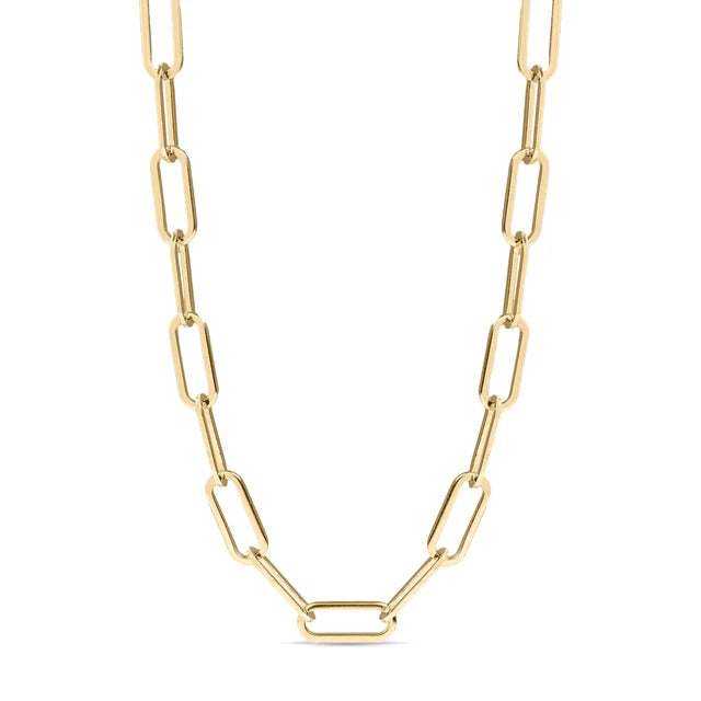 Paperclip Chain - Gold
