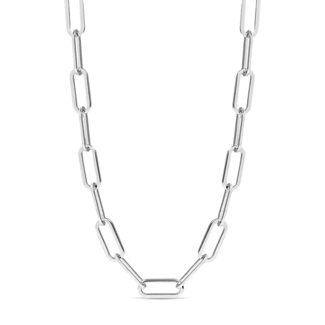 Paperclip Chain - Silver