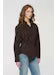 Mila Long Sleeve Button Down Wrap Top