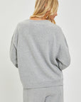 Thea Step Hem Sweatshirt