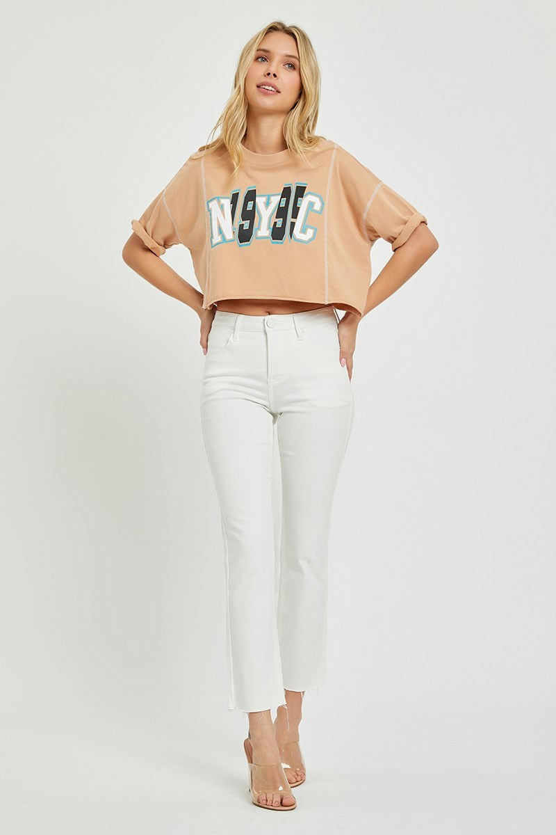Ivory Straight Jean