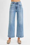 Marissa Seamed Wide Leg Jean Light