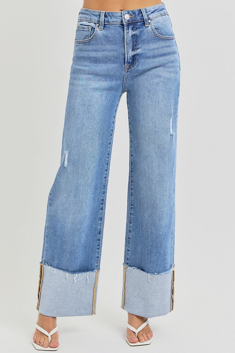 Jess Wide Cuff Jean – SANITY