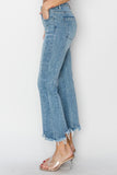 Sila Distressed Hem Jean