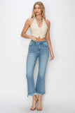 Sila Distressed Hem Jean