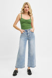 Jenna Crop Wide Leg Jean