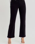 The Florence Crop- Black