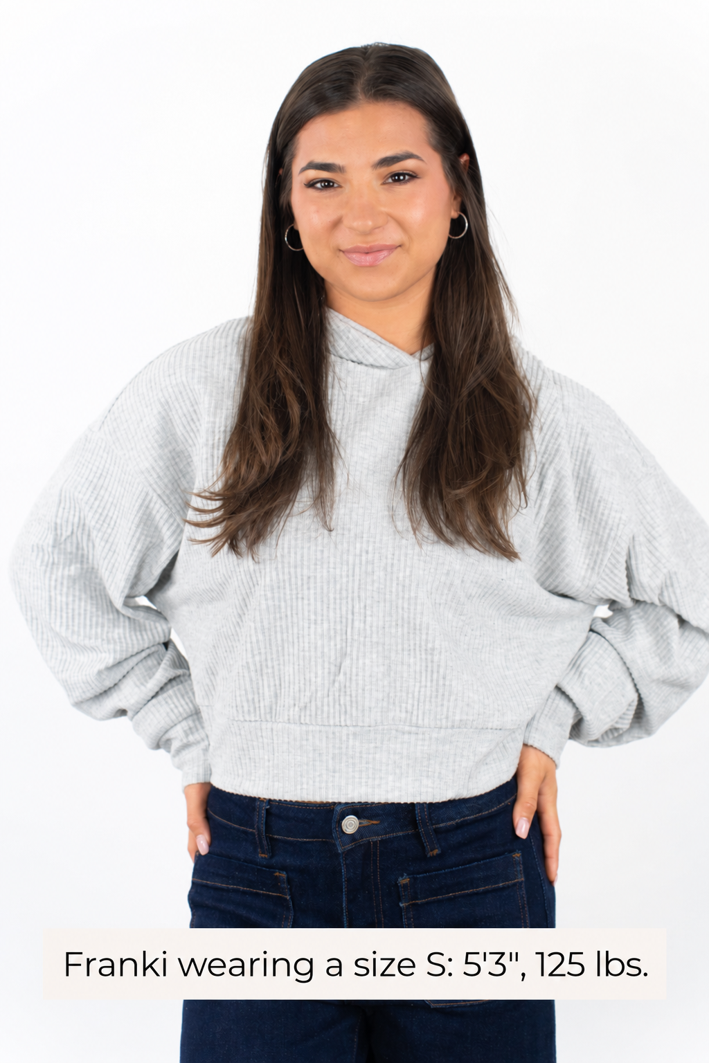 Sunday Drift Ribbed Hoodie