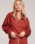 Half Zip Raglan Pullover