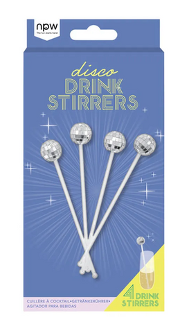 Disco Drink Stirrer 4 Pack – SANITY