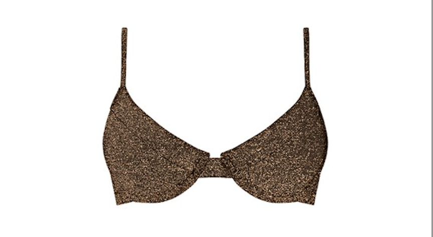 Paris Brown Shimmer Bikini