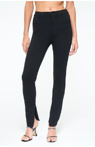 Pistola Kendall Scuba Zip Trouser in Night Out