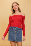 Vivi Off The Shoulder Top