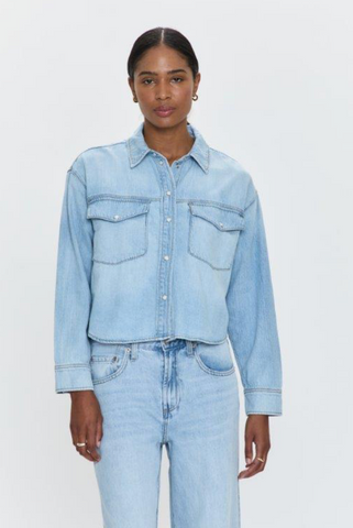 Pistola Sadie Denim Shirt in Repeat