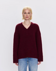 Pistola Talia Chunky V-Neck Sweater