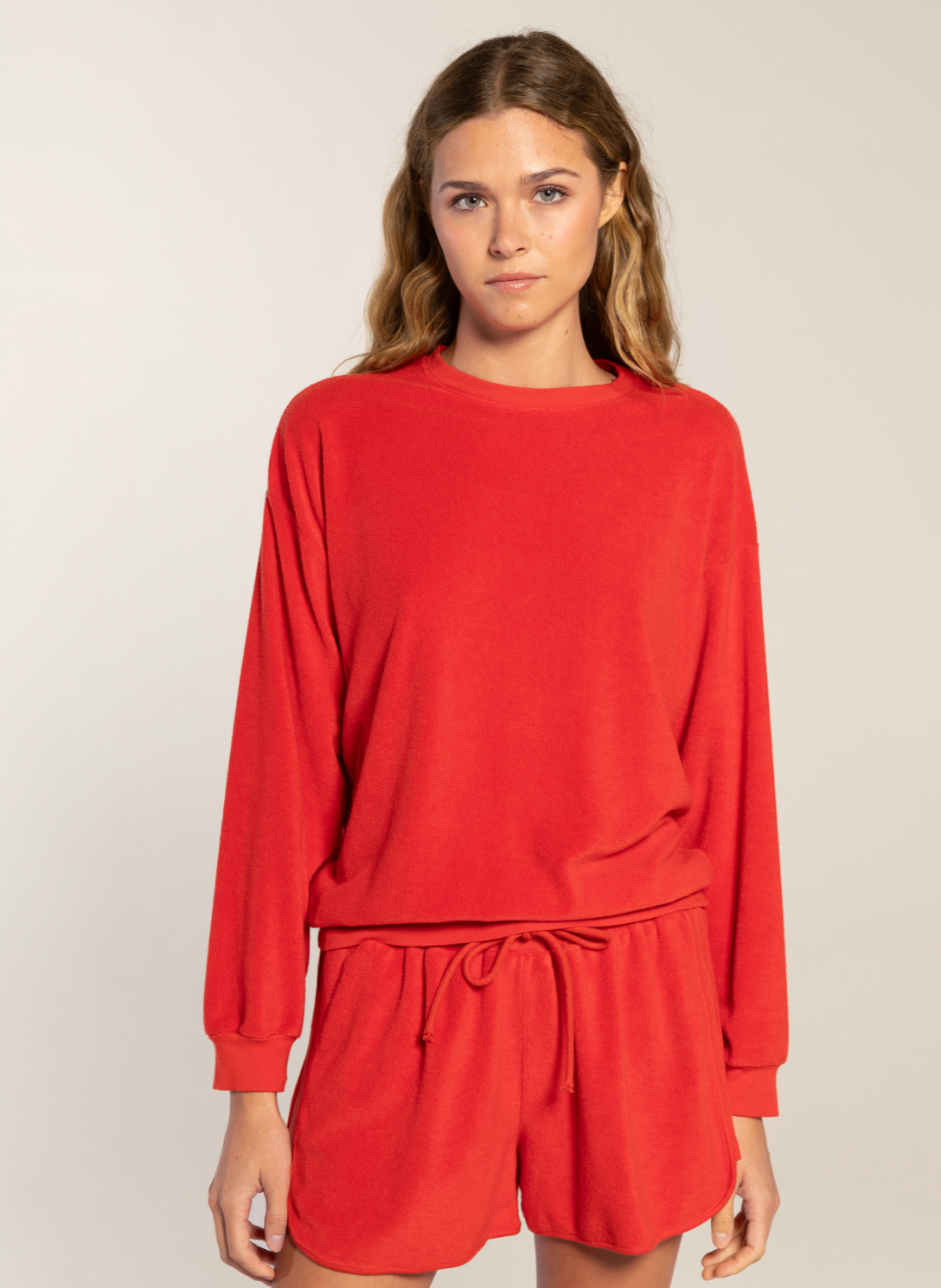 Mari Pullover- Cherry Red - sanitystyle