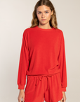 Mari Pullover- Cherry Red - sanitystyle