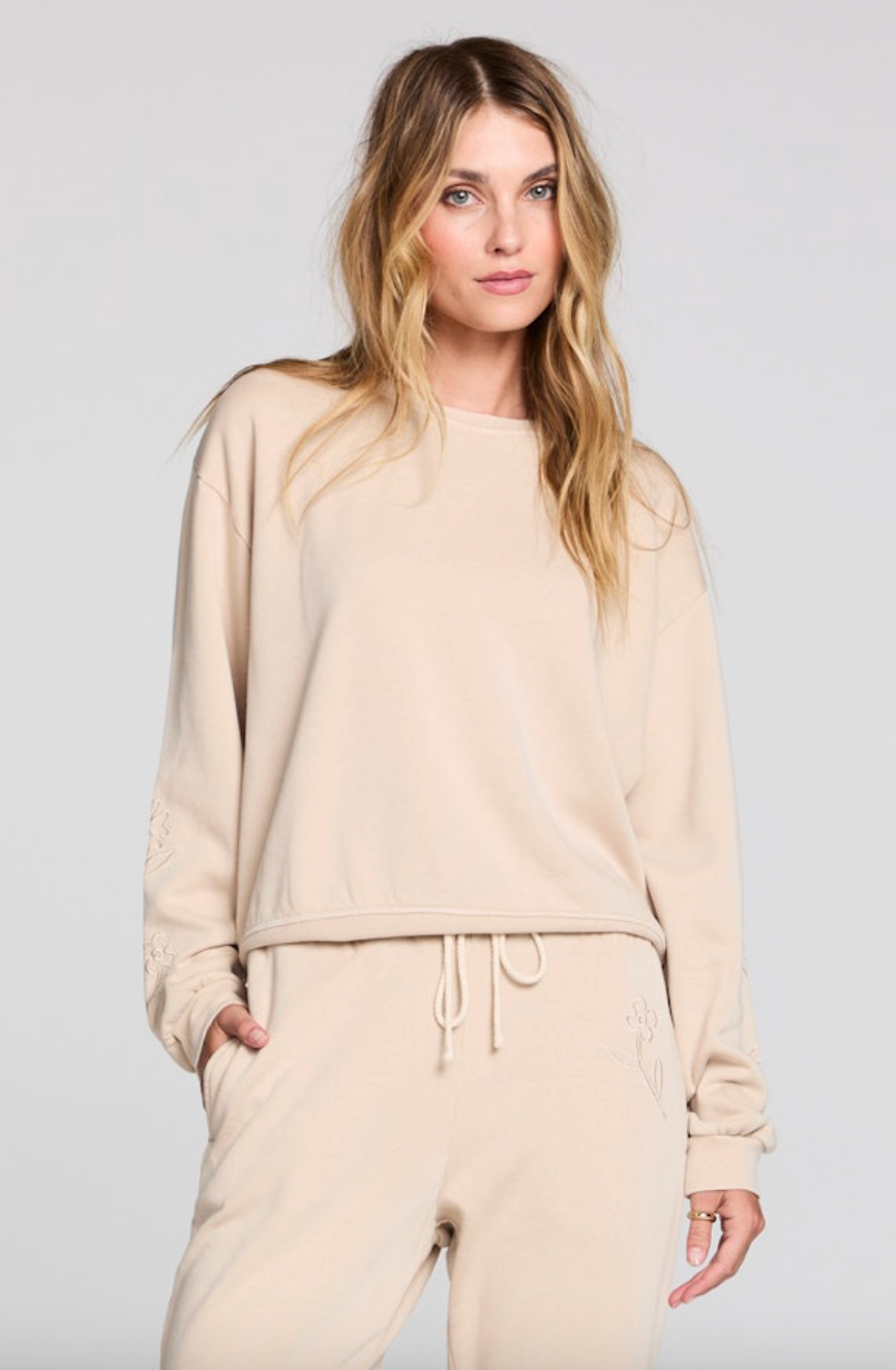 Perry Pullover Sweatshirt - Oat