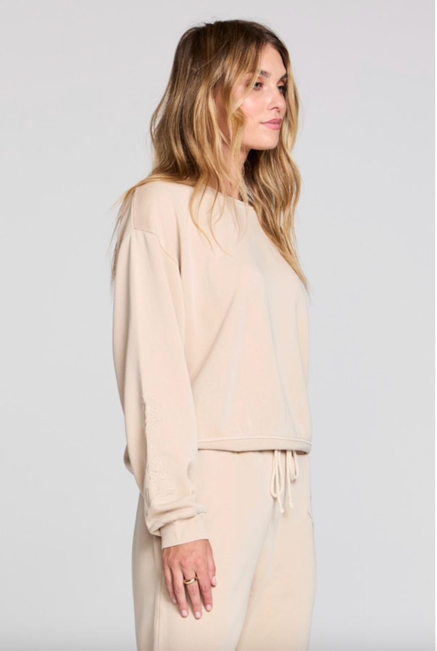 Perry Pullover Sweatshirt - Oat