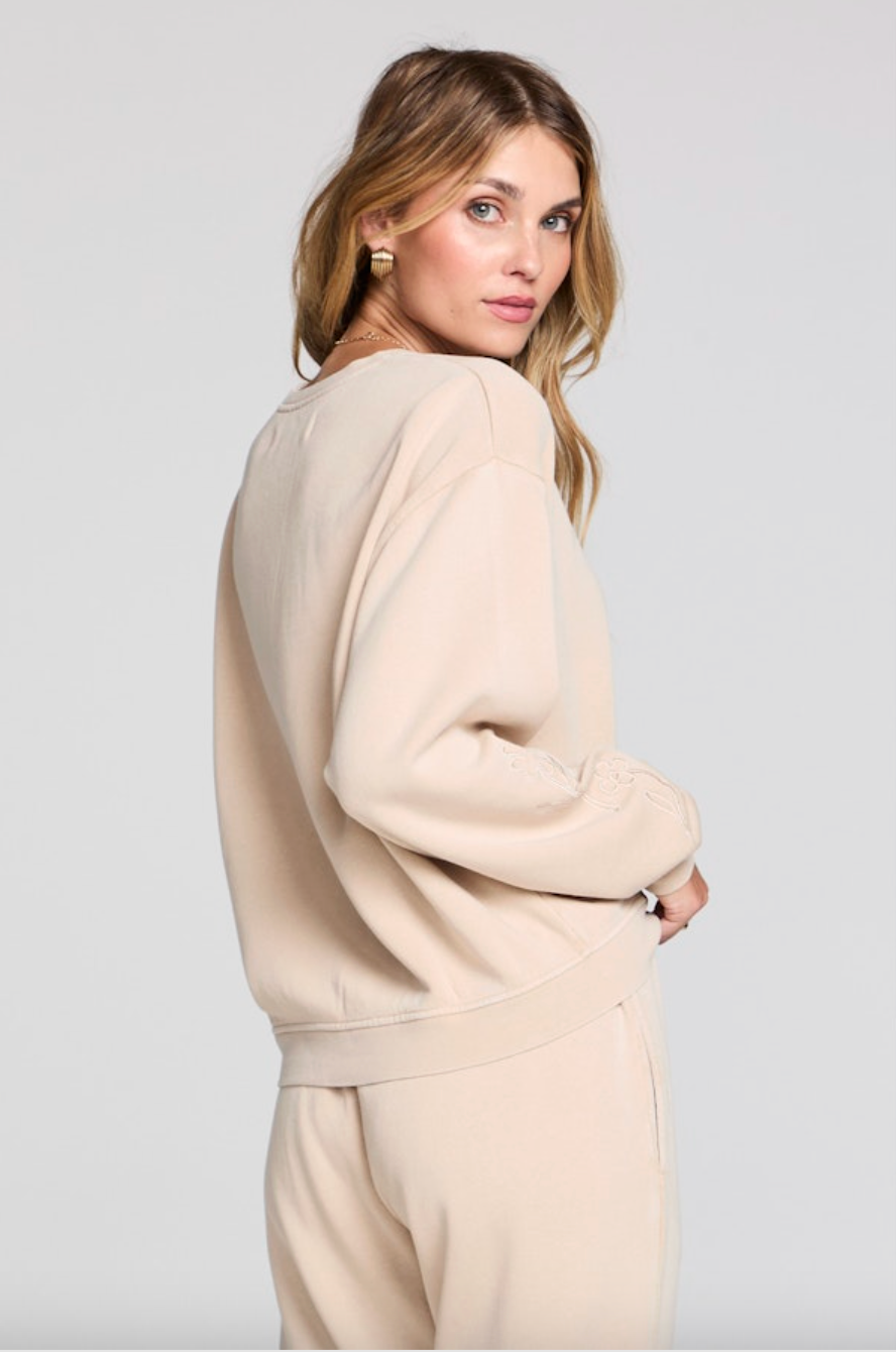 Perry Pullover Sweatshirt - Oat