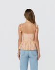 Halcyon Peplum Top
