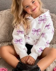 Rock Candy Purple Bows Sweatshirt