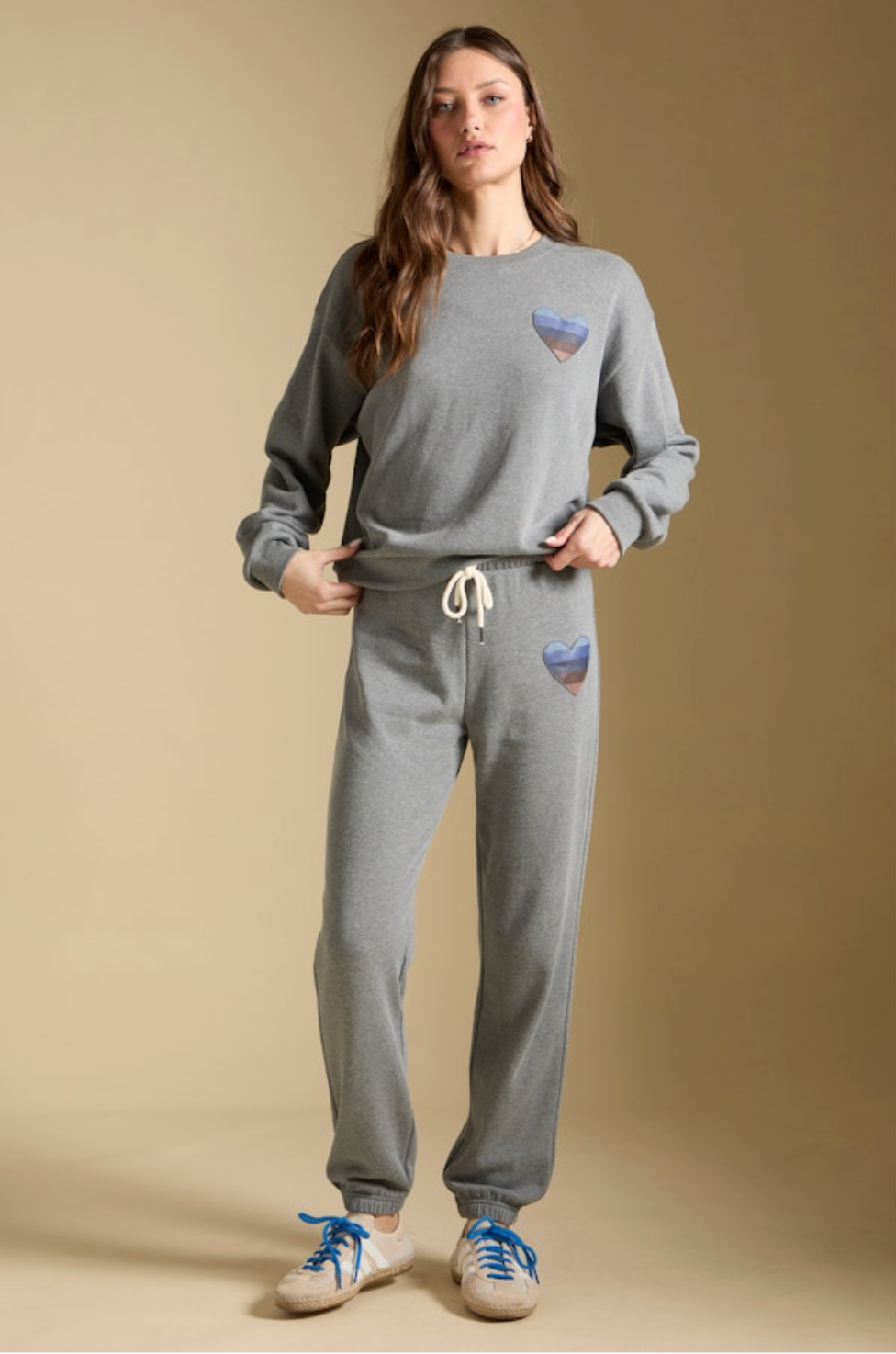 Perry Pullover Sweatshirt - Heather Grey
