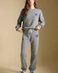 Perry Pullover Sweatshirt - Heather Grey