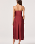 Annabeth Midi Dress- Red Floral