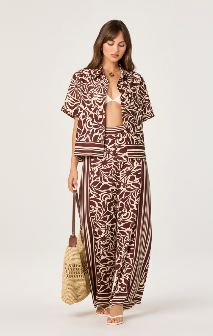 Eva Print Pants