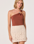 Medina Crochet Mini Skirt