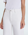 Pistola Beau Seamed Crescent Leg in Paper White