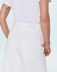Pistola Beau Seamed Crescent Leg in Paper White