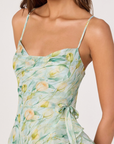 Candace Asymmetrical Ruffle Dress