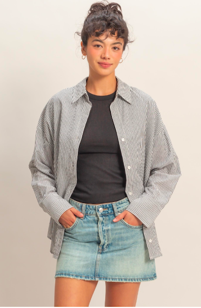 Maze Stripe Buttondown