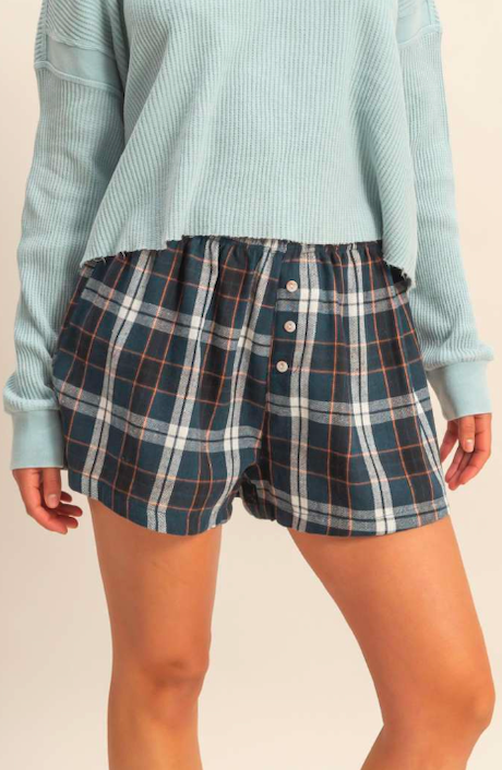 Tate Plaid Boxer Shorts
