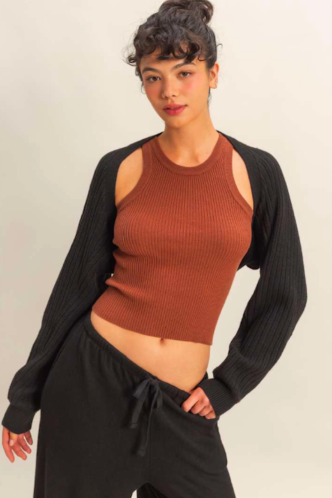 Cairo Knit Shrug