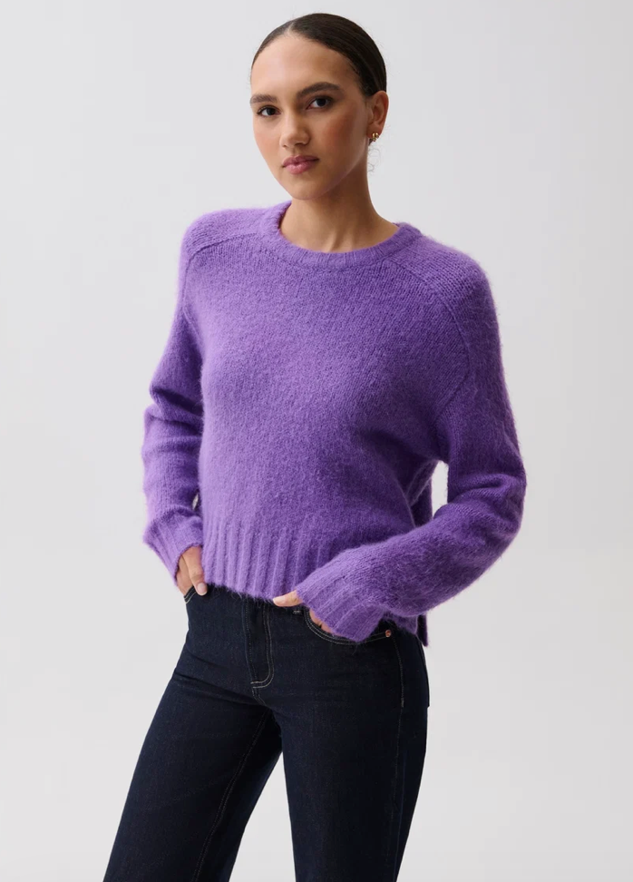 Adina Long Sleeve Crew Neck Sweater