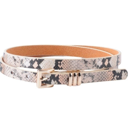 Snake Skin Belt