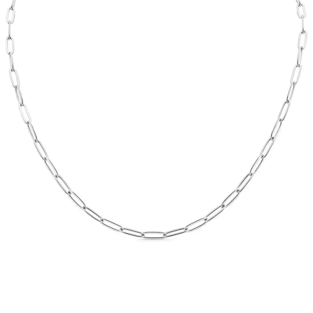 Small Paperclip Chain - Silver
