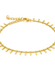 Adilene Chain Anklet - Gold